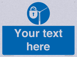 Custom mandatory lock rotor blades